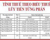 Biểu Lũy Tiến Thuế Tncn